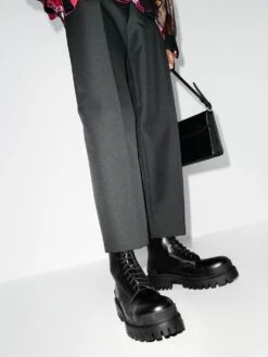 Homme Balenciaga Bottes à Lacets Strike 7 Homme Balenciaga Bottes à Lacets Strike -Salvatore Ferragauio Magasin 14232815 37847046 1000