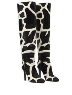 Femme Giuseppe Zanotti Bottes à Imprimé Animalier -Salvatore Ferragauio Magasin 14264062 20529507 1000