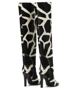 Femme Giuseppe Zanotti Bottes à Imprimé Animalier -Salvatore Ferragauio Magasin 14264062 20529508 1000