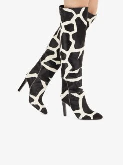 Femme Giuseppe Zanotti Bottes à Imprimé Animalier -Salvatore Ferragauio Magasin 14264062 20529510 1000