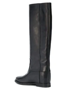 Femme Via Roma 15 Bottes à Détails De Boutons Décoratifs -Salvatore Ferragauio Magasin 14314346 20740103 1000