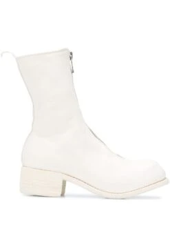 Femme Guidi Bottes à Fermeture Zippée
