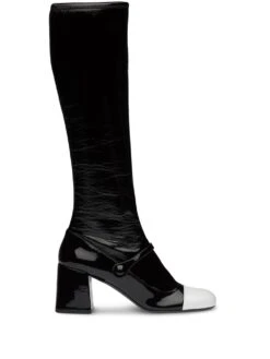 Femme Miu Miu Bottes à Talon épais