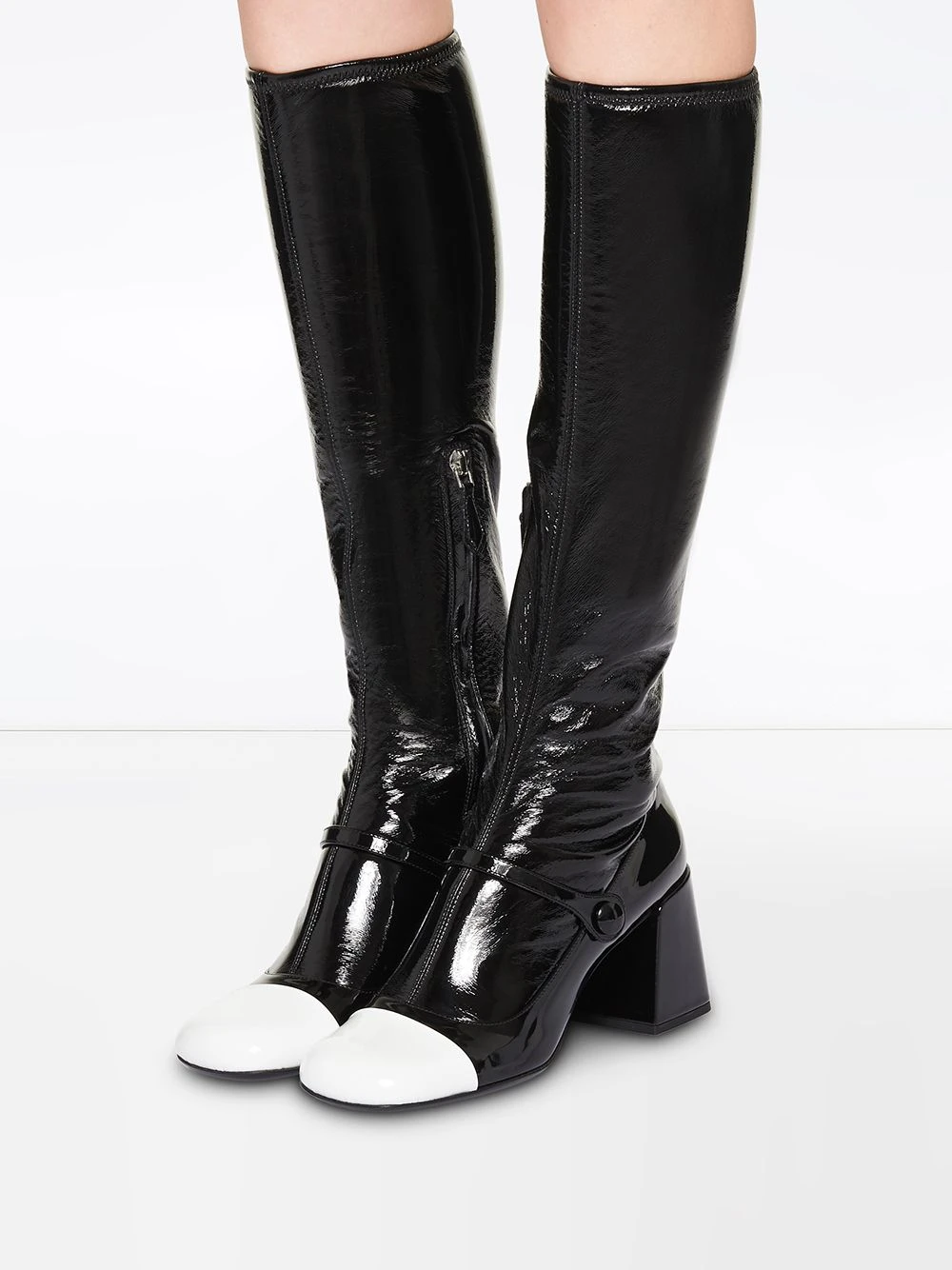 Femme Miu Miu Bottes à Talon épais 6 Femme Miu Miu Bottes à Talon épais – Image 4
