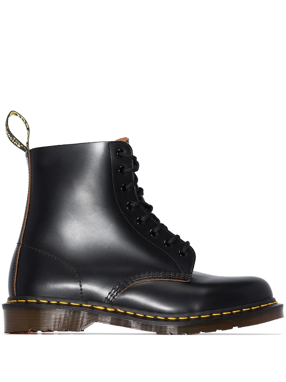 Homme Dr. Martens Bottes Lacées 1460 Vintage à Semelle Crantée 3 Homme Dr. Martens Bottes Lacées 1460 Vintage à Semelle Crantée