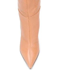 Femme Sergio Rossi Bottes à Effet Peau De Lézard -Salvatore Ferragauio Magasin 15622837 28446105 1000