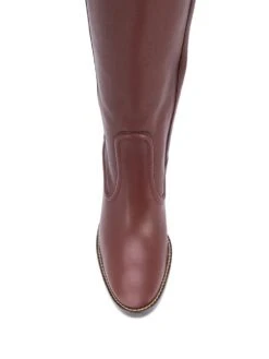 Femme Chloé Bottes à Design D&apos;empiècements -Salvatore Ferragauio Magasin 15688445 28782416 1000