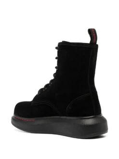 Femme Alexander McQueen Bottes Lacées à Semelle épaisse 8 Femme Alexander McQueen Bottes Lacées à Semelle épaisse -Salvatore Ferragauio Magasin 16066876 30111694 1000
