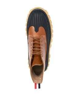 Homme Thom Browne Bottes à Design à Empiècements 9 Homme Thom Browne Bottes à Design à Empiècements -Salvatore Ferragauio Magasin 16127095 31396805 1000