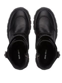 Femme Miu Miu Bottes Lacées à Semelle épaisse 10 Femme Miu Miu Bottes Lacées à Semelle épaisse -Salvatore Ferragauio Magasin 16197673 30854851 1000