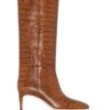 Femme Paris Texas Bottes 60 Mm à Effet Peau De Crocodile -Salvatore Ferragauio Magasin 16385079 34080120 1000