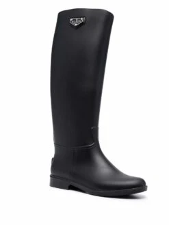 Femme Philipp Plein Bottes Imperméables à Plaque Logo 7 Femme Philipp Plein Bottes Imperméables à Plaque Logo -Salvatore Ferragauio Magasin 16610987 34232045 1000