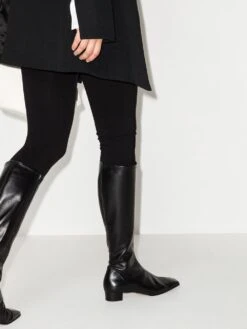 Femme BY FAR Bottes En Cuir -Salvatore Ferragauio Magasin 16680611 33605975 1000