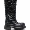 Femme Valentino Garavani Bottes à Fleurs Embossées -Salvatore Ferragauio Magasin 16746454 36446545 1000