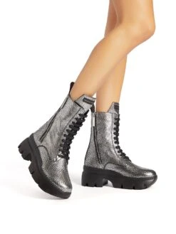 Femme Giuseppe Zanotti Bottes Apocalypse à Lacets -Salvatore Ferragauio Magasin 16787938 33666473 1000