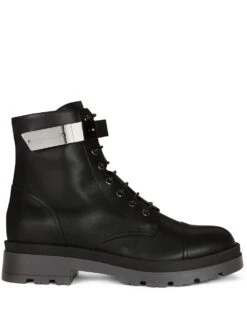 Homme Giuseppe Zanotti Bottes Ruger à Lacets