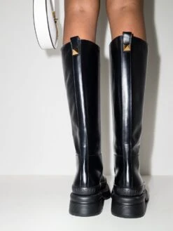 Femme Valentino Garavani Bottes Roman Stud -Salvatore Ferragauio Magasin 16827023 36910300 1000