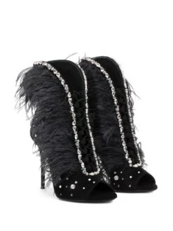 Femme Giuseppe Zanotti Bottes Charleston à Talon Haut -Salvatore Ferragauio Magasin 16829766 33705818 1000