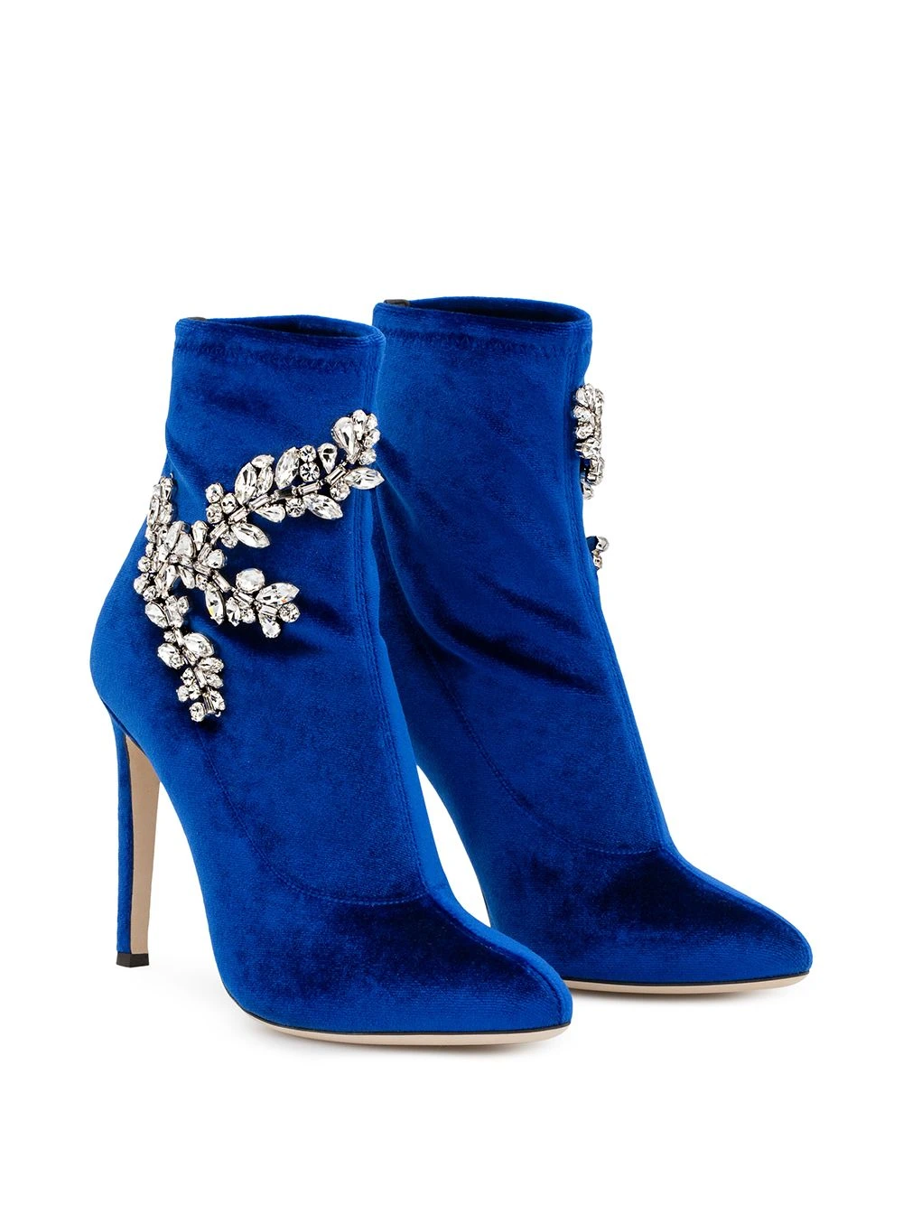 Femme Giuseppe Zanotti Bottes Celeste à Ornements En Cristal 4 Femme Giuseppe Zanotti Bottes Celeste à Ornements En Cristal – Image 2