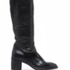 Femme Officine Creative Bottes Sarah 018 En Cuir -Salvatore Ferragauio Magasin 16873641 33727174 1000