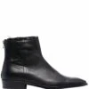 Zadig & Voltaire Homme Zadig&Voltaire Bottes En Cuir à Bout Pointu 2 Zadig & Voltaire Homme Zadig&Voltaire Bottes En Cuir à Bout Pointu -Salvatore Ferragauio Magasin 16878065 34973154 1000