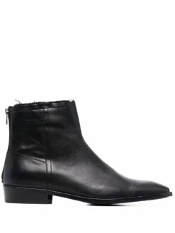Zadig & Voltaire Homme Zadig&Voltaire Bottes En Cuir à Bout Pointu