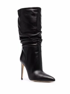 Femme Paris Texas Bottes En Cuir à Fronces -Salvatore Ferragauio Magasin 16882244 33565486 1000