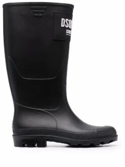 Homme Dsquared2 Bottes De Pluie à Patch Logo