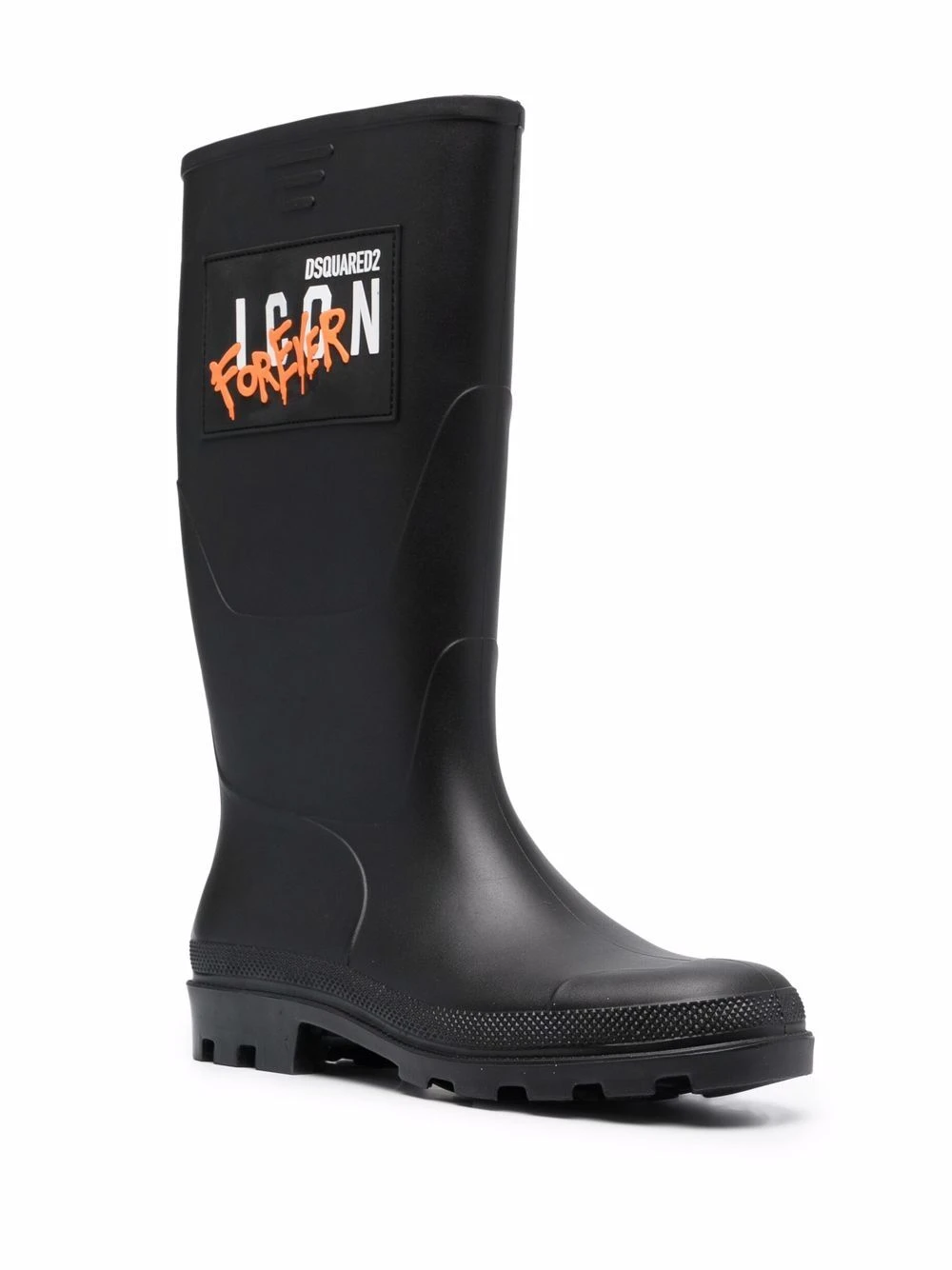 Homme Dsquared2 Bottes De Pluie à Imprimé Icon 4 Homme Dsquared2 Bottes De Pluie à Imprimé Icon – Image 2