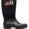 Homme Dsquared2 Bottes De Pluie à Imprimé Icon -Salvatore Ferragauio Magasin 17059134 34569276 1000