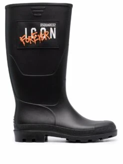 Homme Dsquared2 Bottes De Pluie à Imprimé Icon
