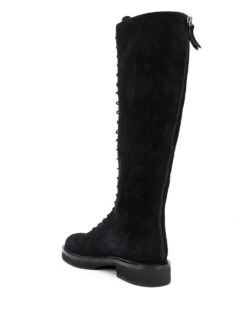Femme KHAITE Bottes York à Lacets -Salvatore Ferragauio Magasin 17094354 35224698 1000