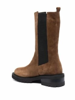 Femme Via Roma 15 Bottes Velour En Daim -Salvatore Ferragauio Magasin 17187569 35814586 1000