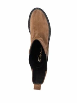 Femme Via Roma 15 Bottes Velour En Daim -Salvatore Ferragauio Magasin 17187569 35815907 1000