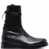 Homme Ann Demeulemeester Bottes Lacées à Plateforme -Salvatore Ferragauio Magasin 17195342 34989459 1000