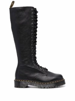 Femme Dr. Martens Bottes En Cuir à Lacets