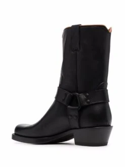 Homme Buttero Bottes D&apos;inspiration Western Elba -Salvatore Ferragauio Magasin 17308213 35759654 1000