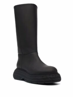 Femme GIABORGHINI Bottes Marte En Cuir -Salvatore Ferragauio Magasin 17319249 35824343 1000