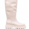 Femme Ash Bottes Lucky En Cuir