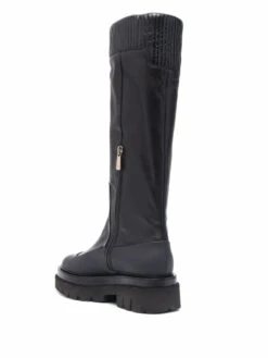 Femme Santoni Bottes Nervurées En Cuir 8 Femme Santoni Bottes Nervurées En Cuir -Salvatore Ferragauio Magasin 17350780 35899451 1000