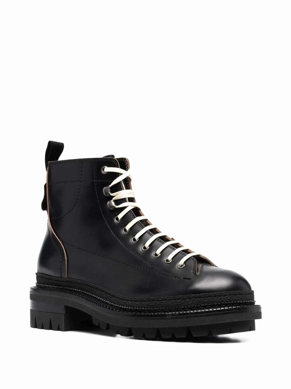 Homme Dsquared2 Bottes En Cuir à Lacets 4 Homme Dsquared2 Bottes En Cuir à Lacets – Image 2