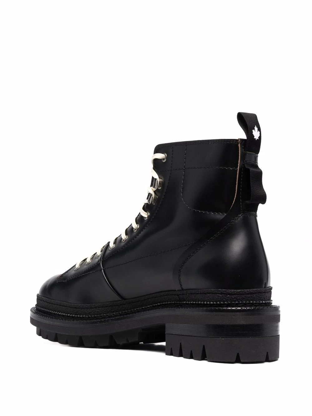 Homme Dsquared2 Bottes En Cuir à Lacets 5 Homme Dsquared2 Bottes En Cuir à Lacets – Image 3