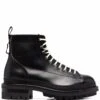 Homme Dsquared2 Bottes En Cuir à Lacets 1 Homme Dsquared2 Bottes En Cuir à Lacets -Salvatore Ferragauio Magasin 17365605 37666449 1000