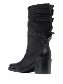 Femme Buttero Bottes En Cuir à Boucle 8 Femme Buttero Bottes En Cuir à Boucle -Salvatore Ferragauio Magasin 17385371 36260421 1000