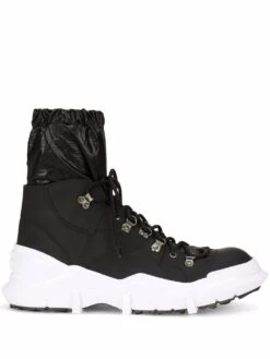 Homme Dolce & Gabbana Bottes Lacées à Chevilles élastiques