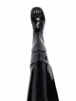 Homme Maison Margiela Bottes Hautes à Effet De Brillance -Salvatore Ferragauio Magasin 17443982 37324489 1000