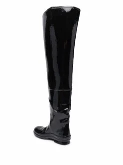 Homme Maison Margiela Bottes Hautes à Effet De Brillance -Salvatore Ferragauio Magasin 17443982 37462958 1000