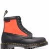 Homme Dr. Martens Bottes 1460 Bicolores En Cuir