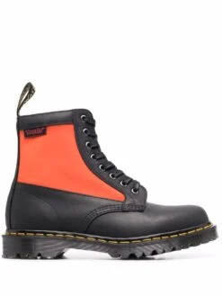 Homme Dr. Martens Bottes 1460 Bicolores En Cuir