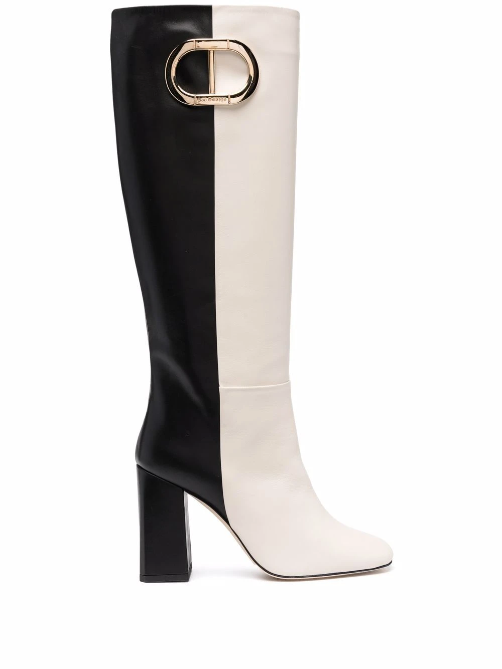 Femme Dee Ocleppo Bottes Bicolores En Cuir 3 Femme Dee Ocleppo Bottes Bicolores En Cuir